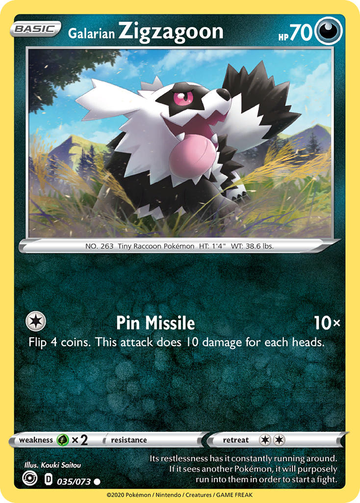 035/073 Galarian Zigzagoon