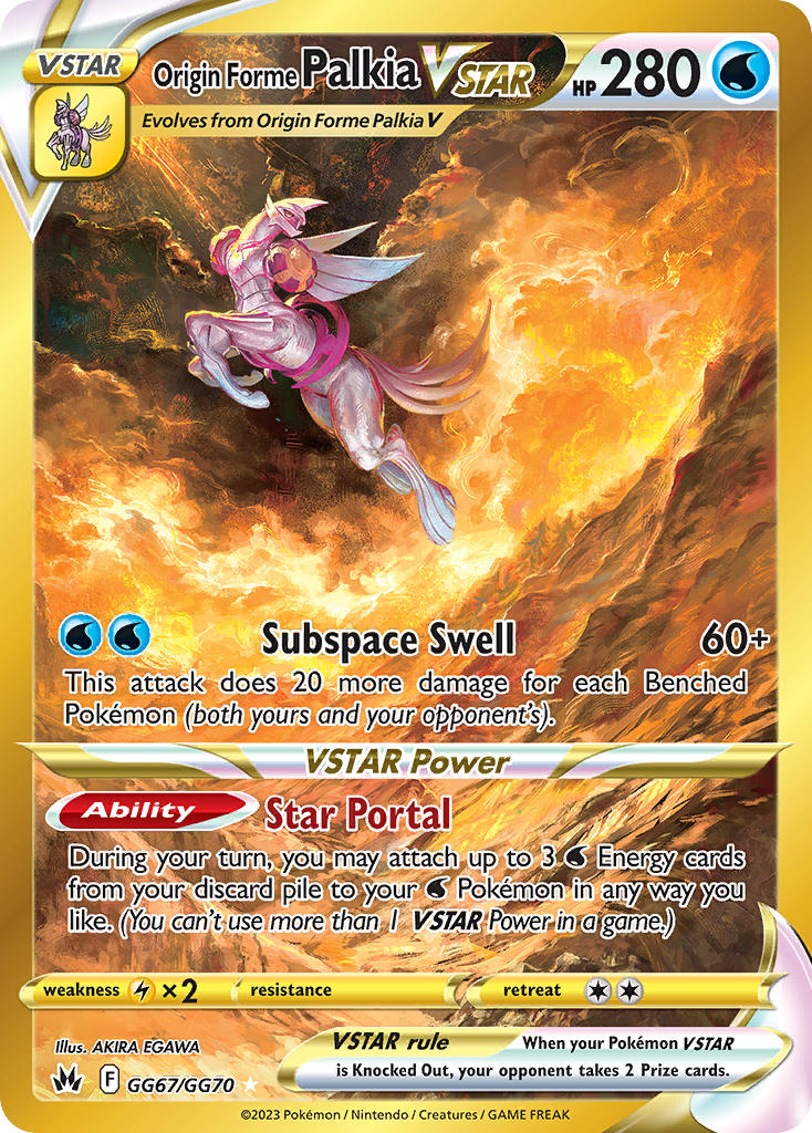 GG67/GG70 Origin Forme PalkiaVSTAR