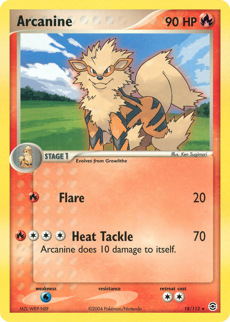 018/112 Arcanine