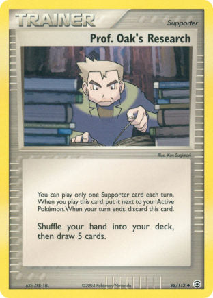 098/112 Prof. Oak's Research