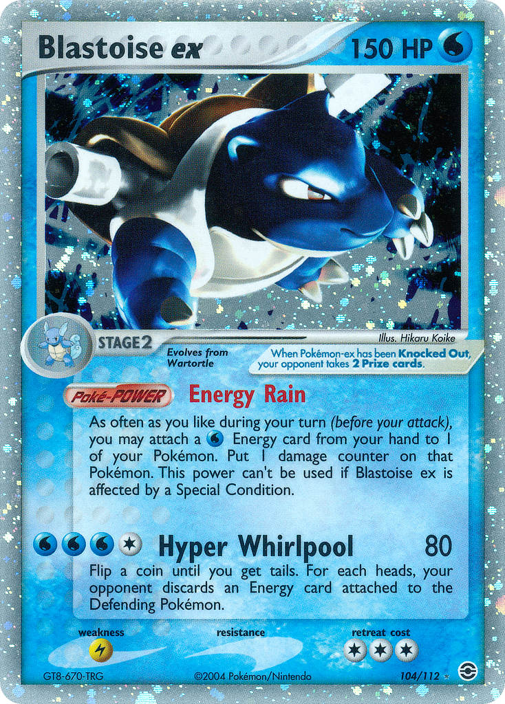 104/112 Blastoise ex