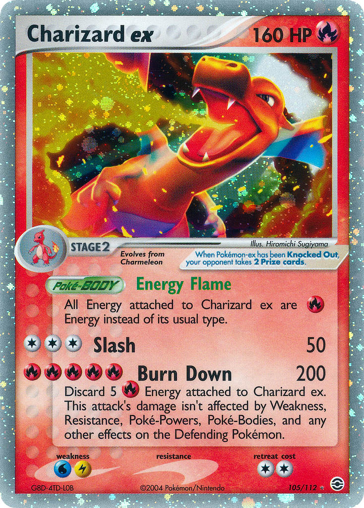 105/112 Charizard ex