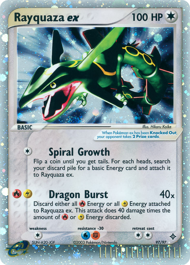 097/97 Rayquaza EX