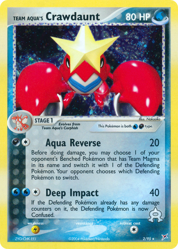 02/95 Team Aqua's Crawdaunt