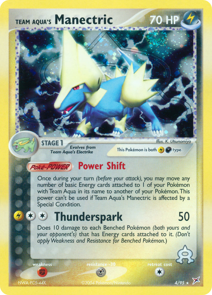 04/95 Team Aqua's Manectric