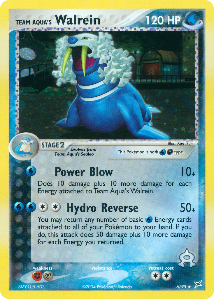 06/95 Team Aqua's Walrein