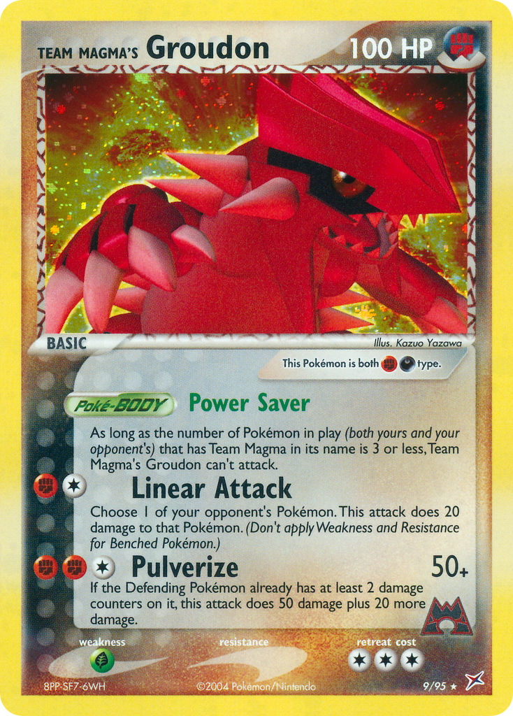 09/95 Team Magma's Groudon