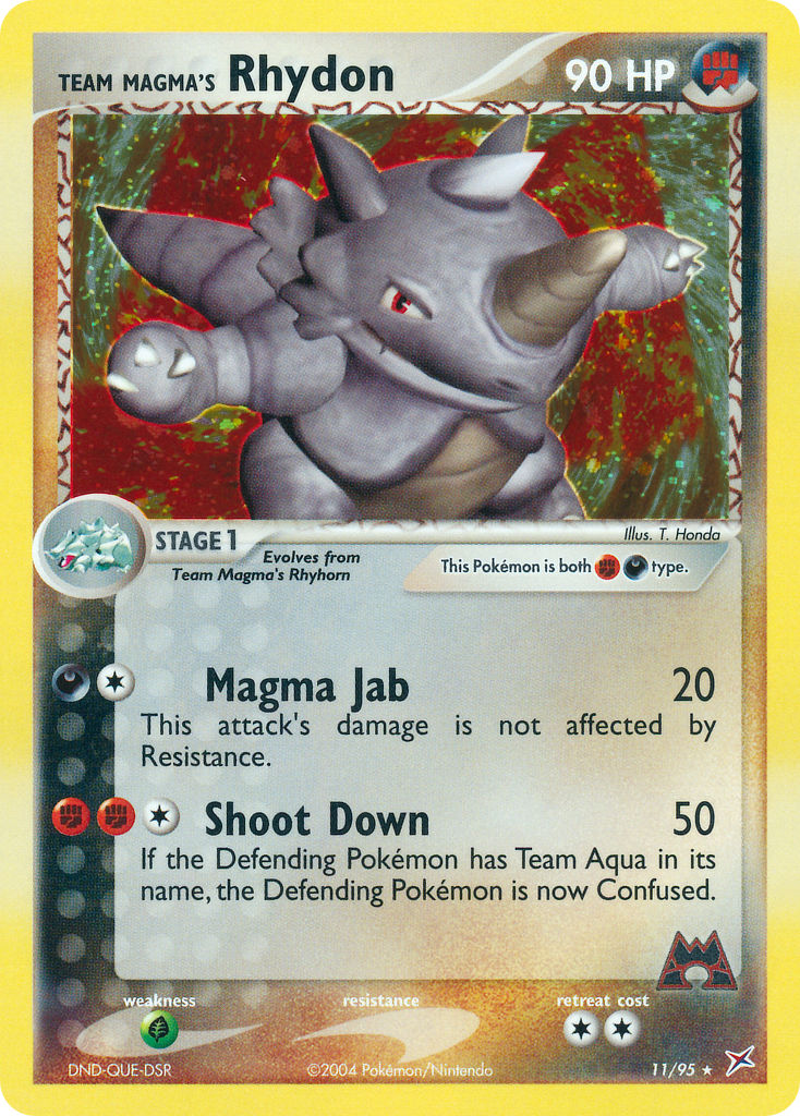 11/95 Team Magma's Rhydon