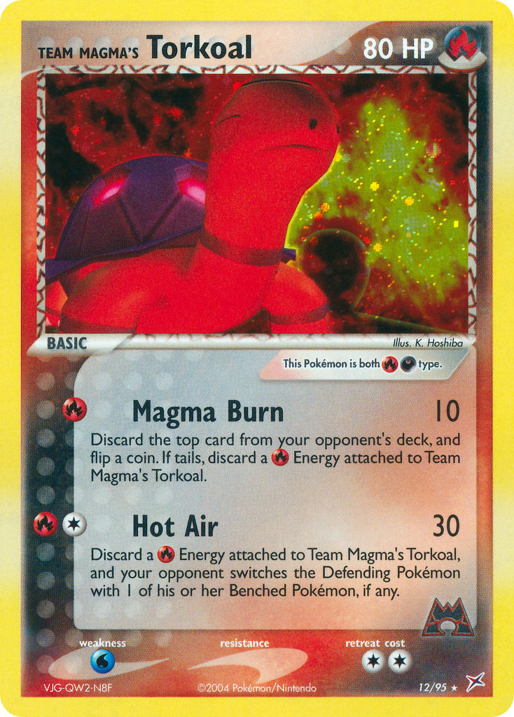 12/95 Team Magma's Torkoal