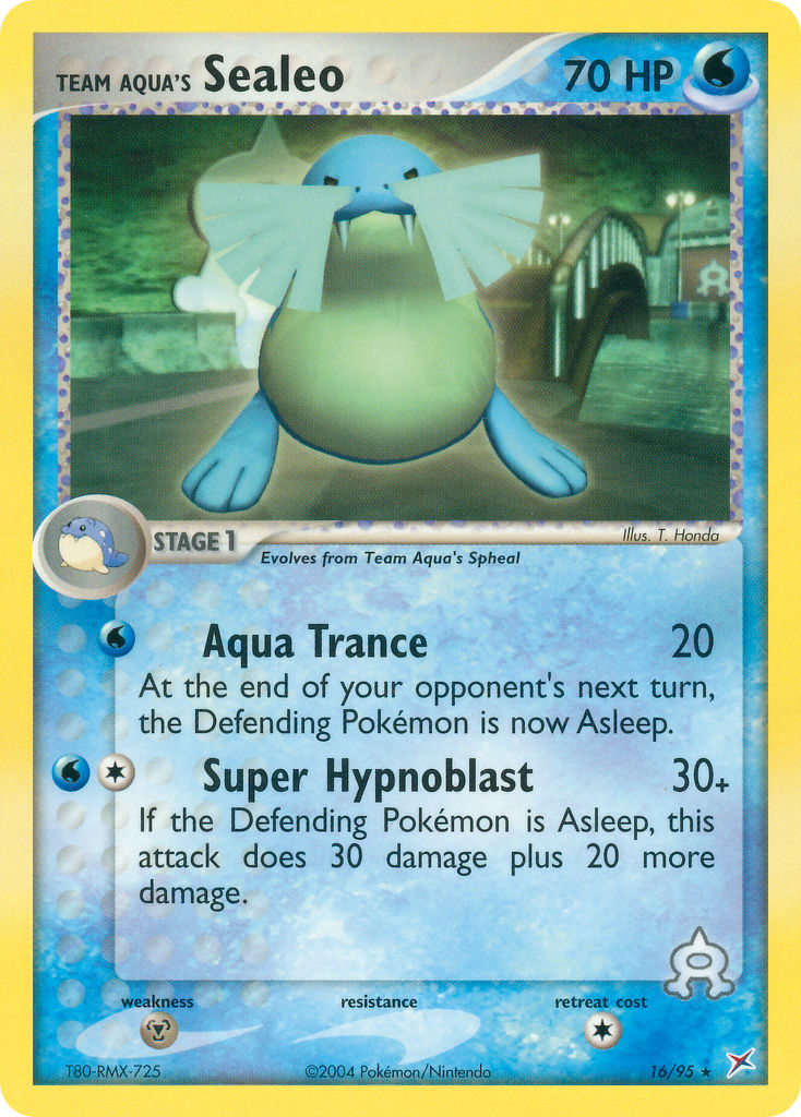 16/95 Team Aqua's Sealeo