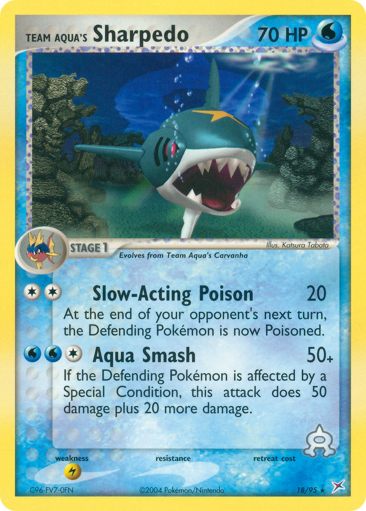 18/95 Team Aqua's Sharpedo