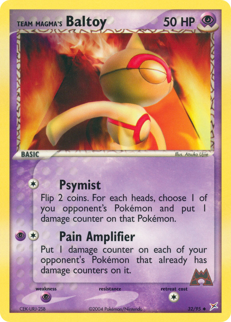 32/95 Team Magma's Baltoy