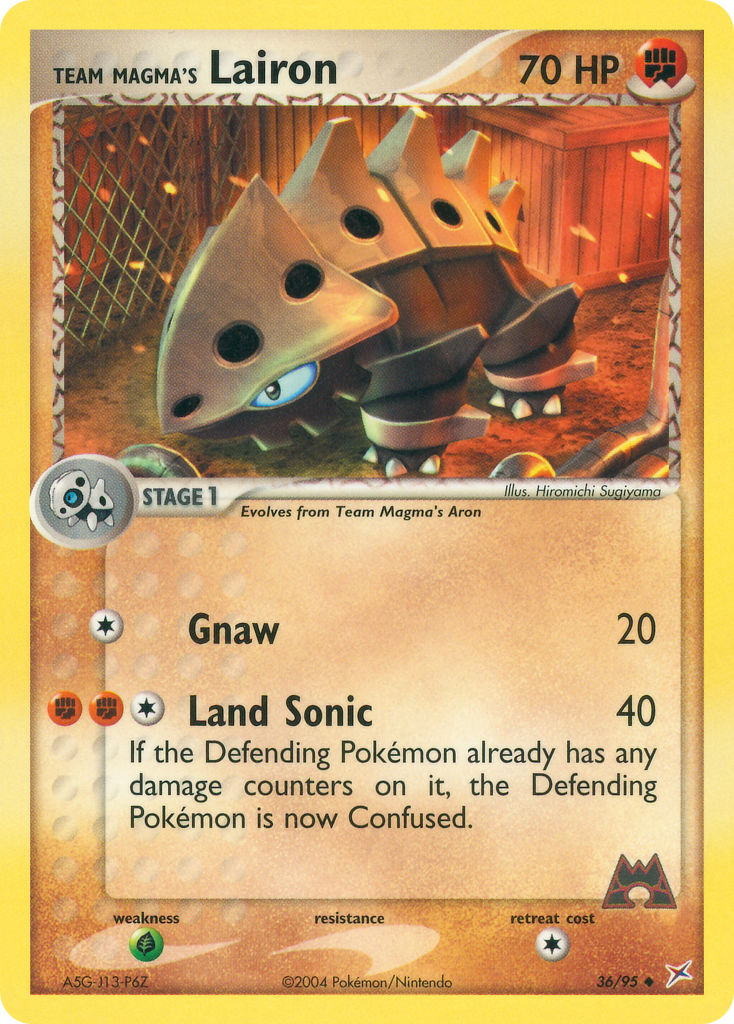 36/95 Team Magma's Lairon