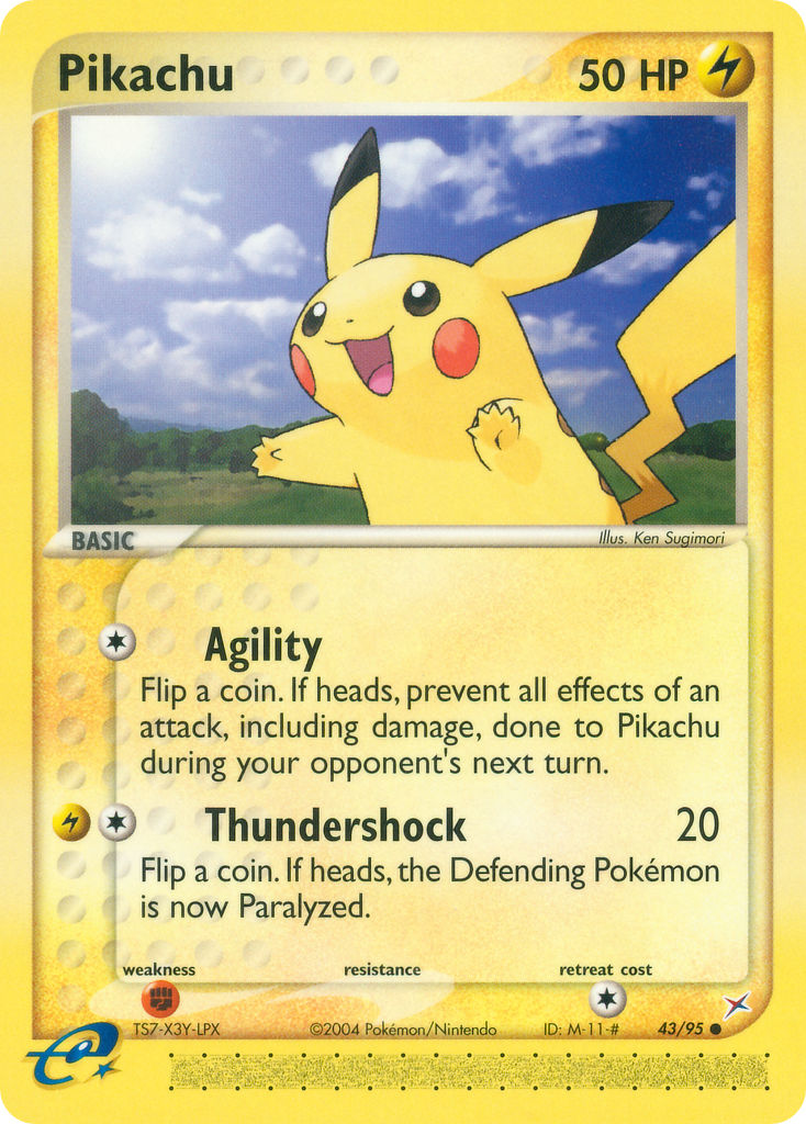 43/95 Pikachu