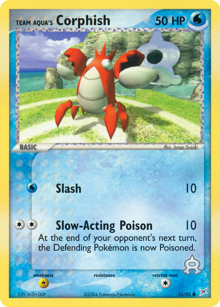 51/95 Team Aqua's Corphish