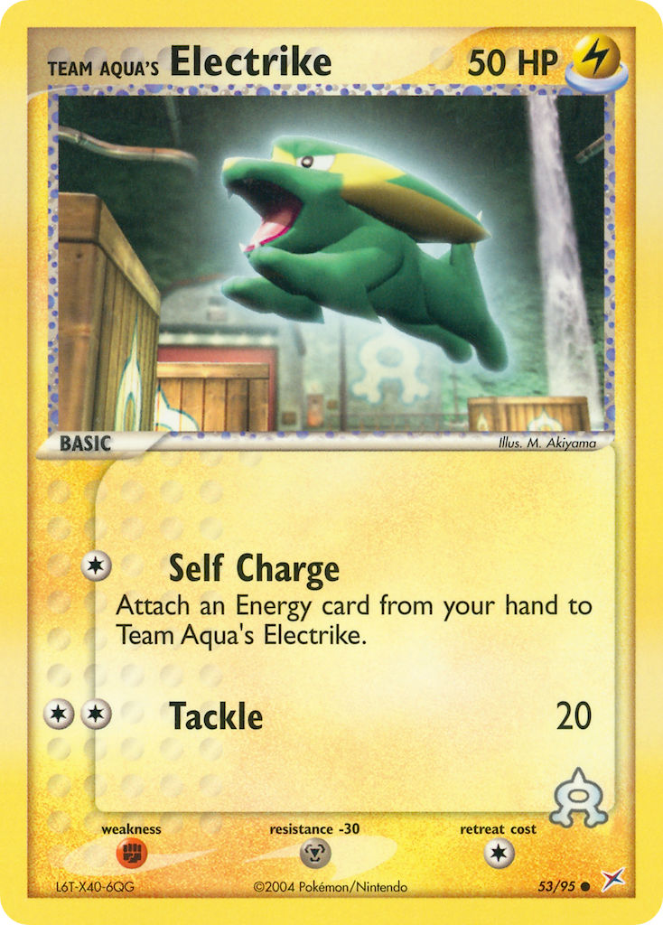 53/95 Team Aqua's Electrike