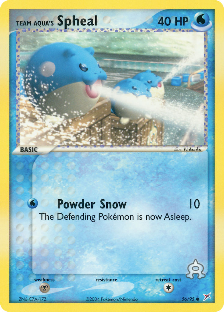 56/95 Team Aqua's Spheal
