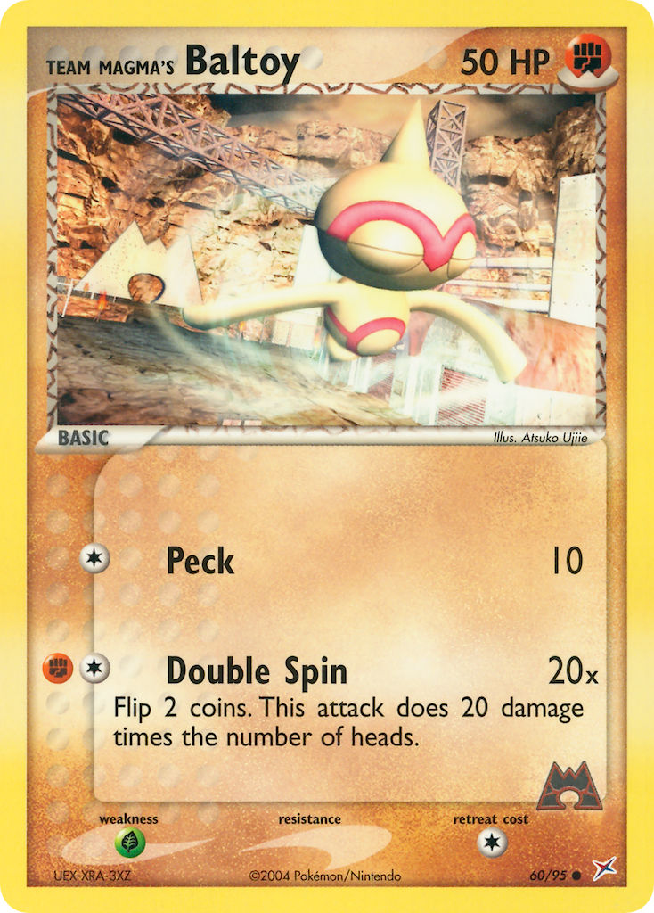 60/95 Team Magma's Baltoy