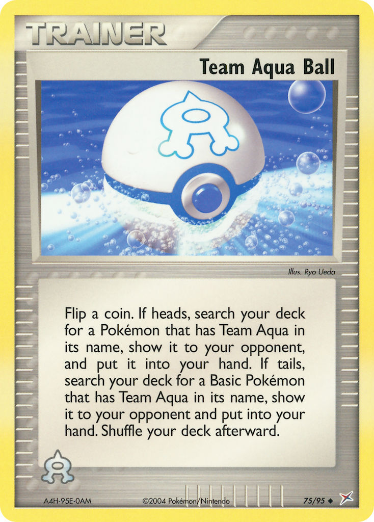 75/95 Team Aqua Ball