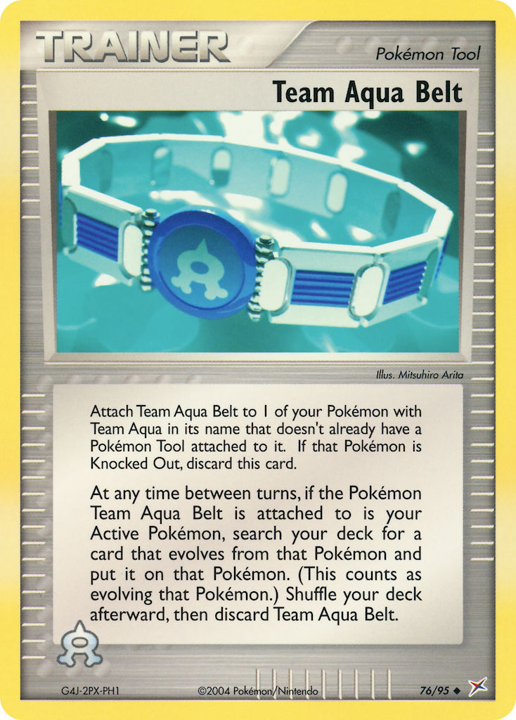 76/95 Team Aqua Belt