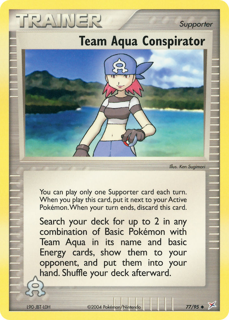 77/95 Team Aqua Conspirator