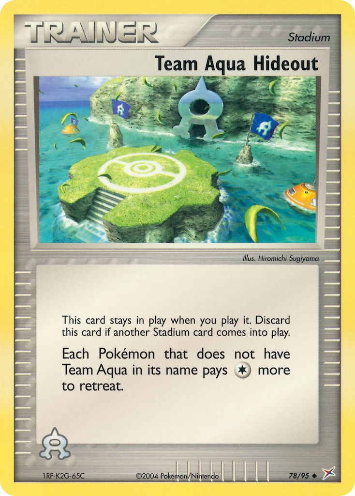 78/95 Team Aqua Hideout