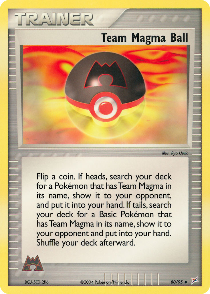 80/95 Team Magma Ball
