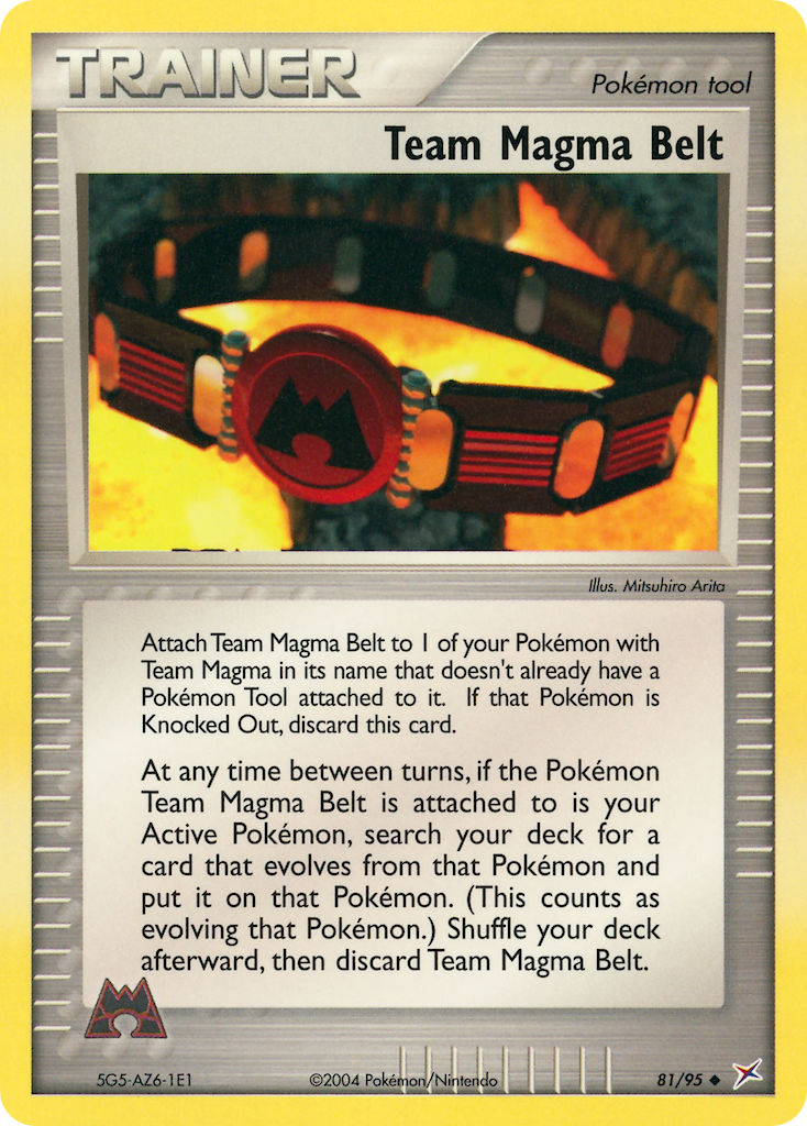 81/95 Team Magma Belt