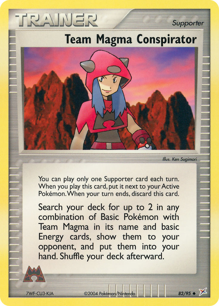 82/95 Team Magma Conspirator