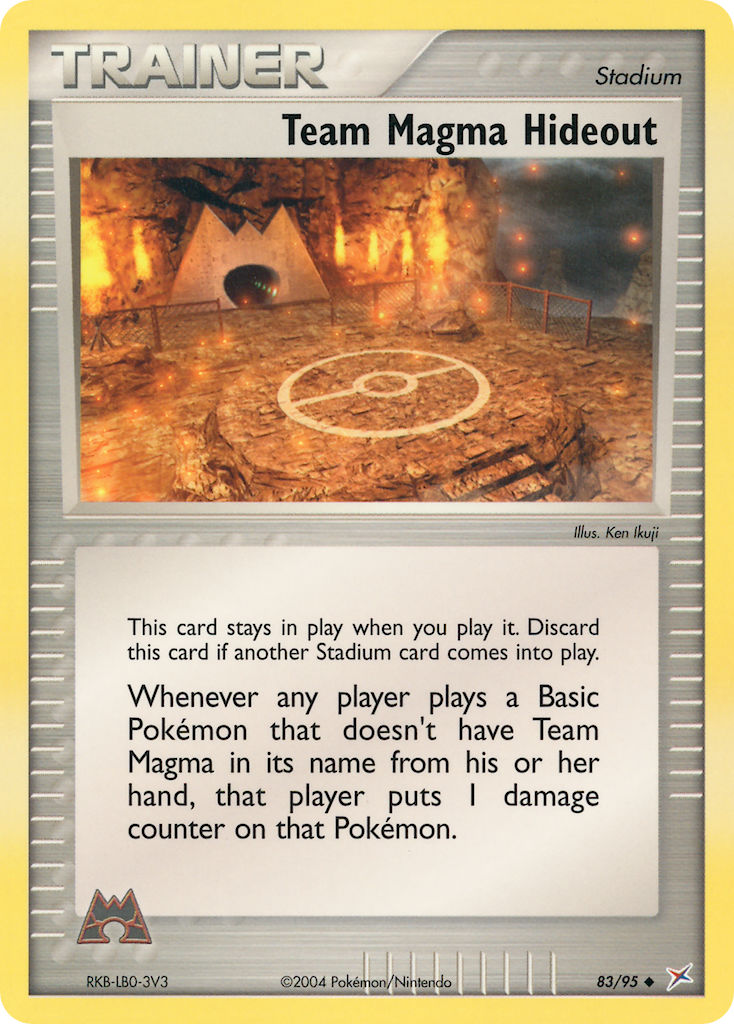 83/95 Team Magma Hideout