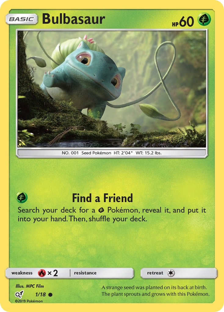 001/018 Bulbasaur