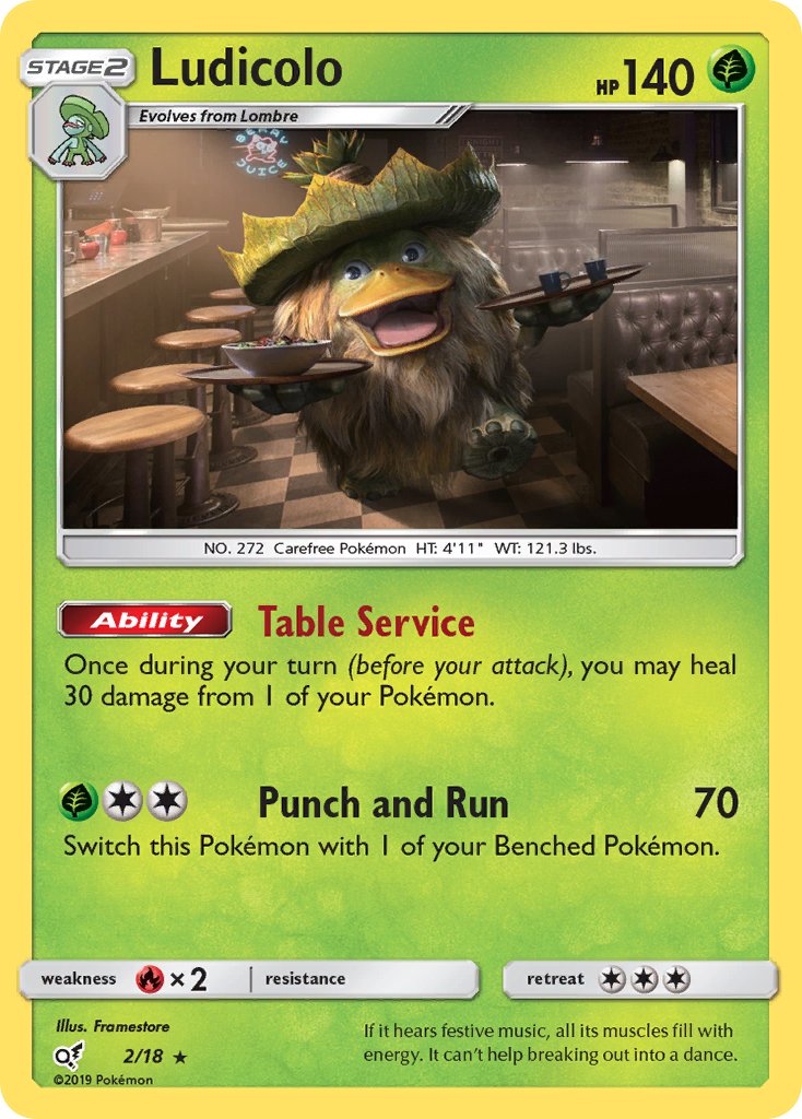 002/018 Ludicolo