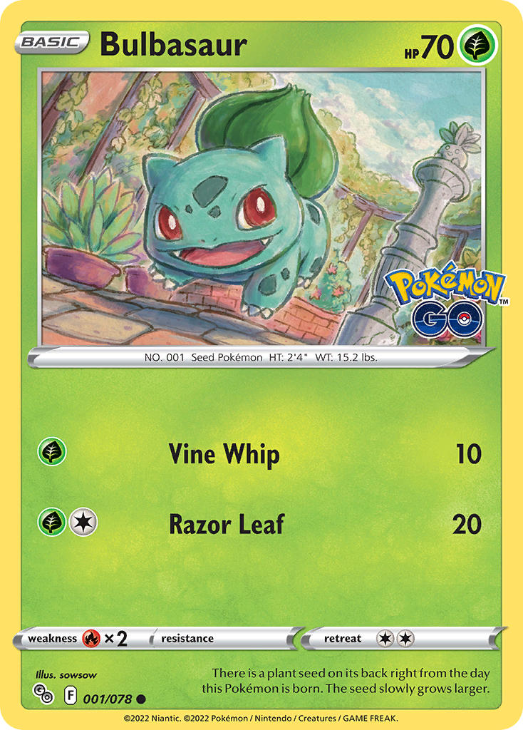 001/078 Bulbasaur