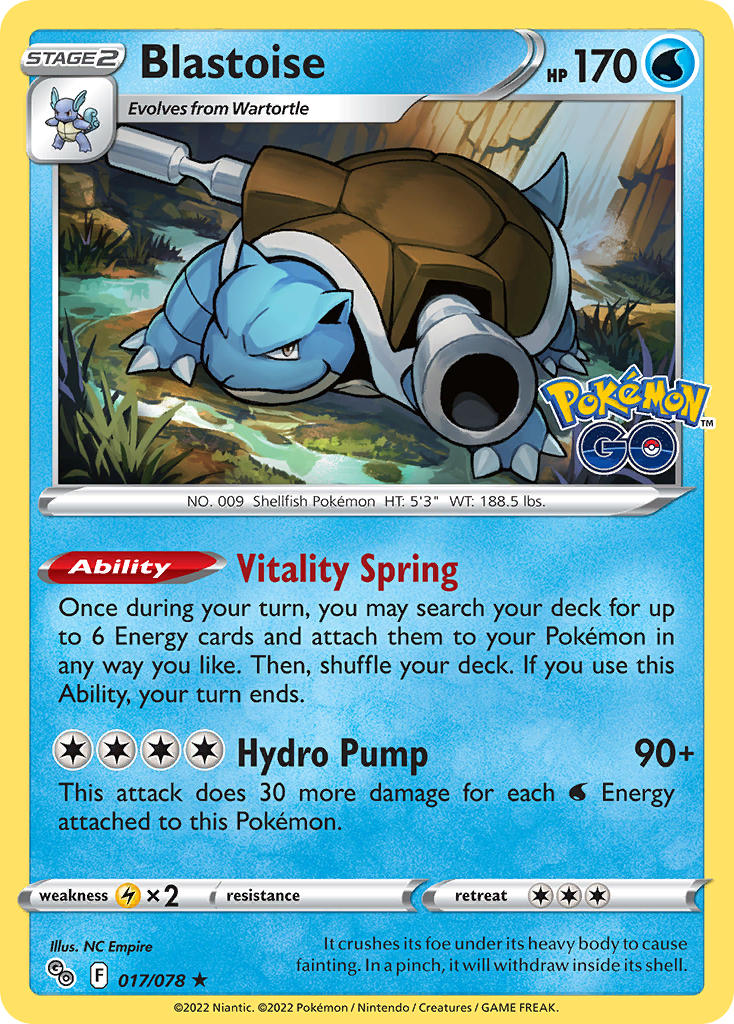 017/078 Blastoise