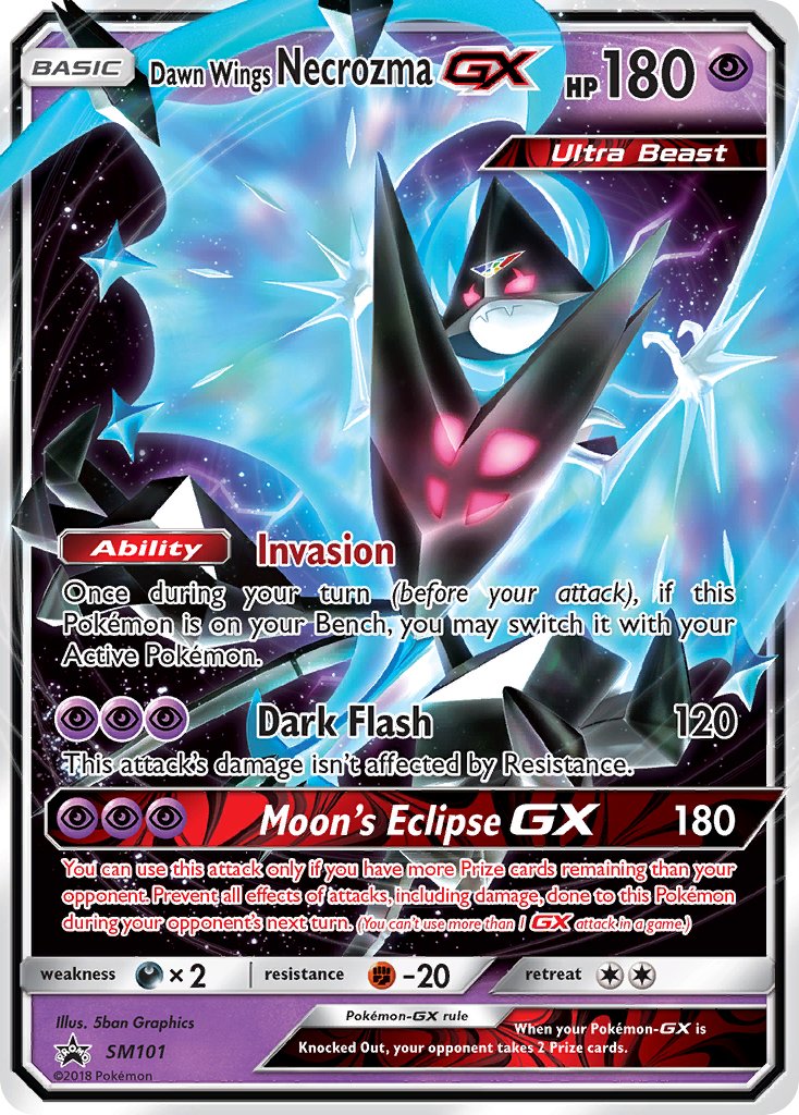 SM101 Dawn Wings Necrozma GX