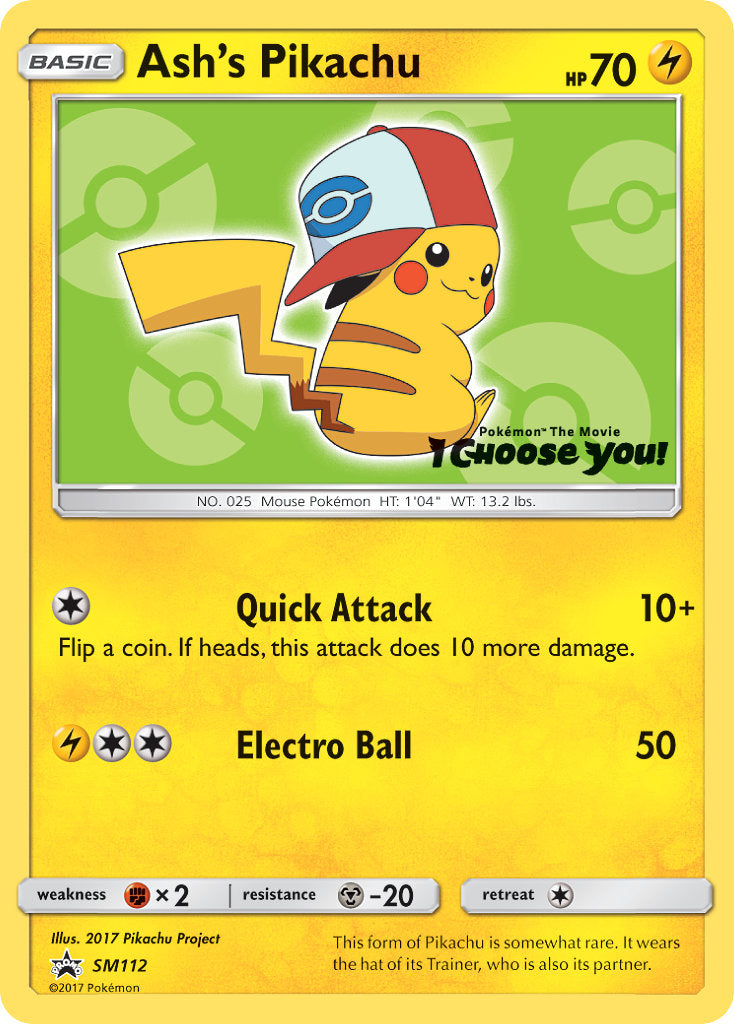 SM112 Ash’s Pikachu