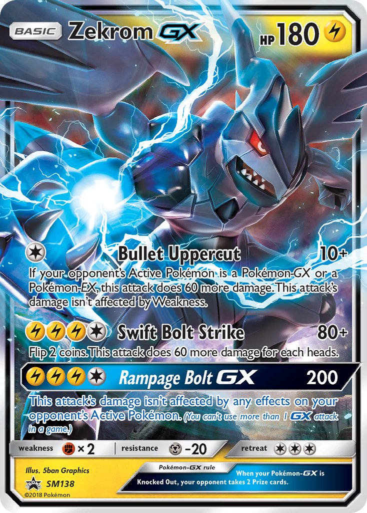 SM138 Zekrom GX