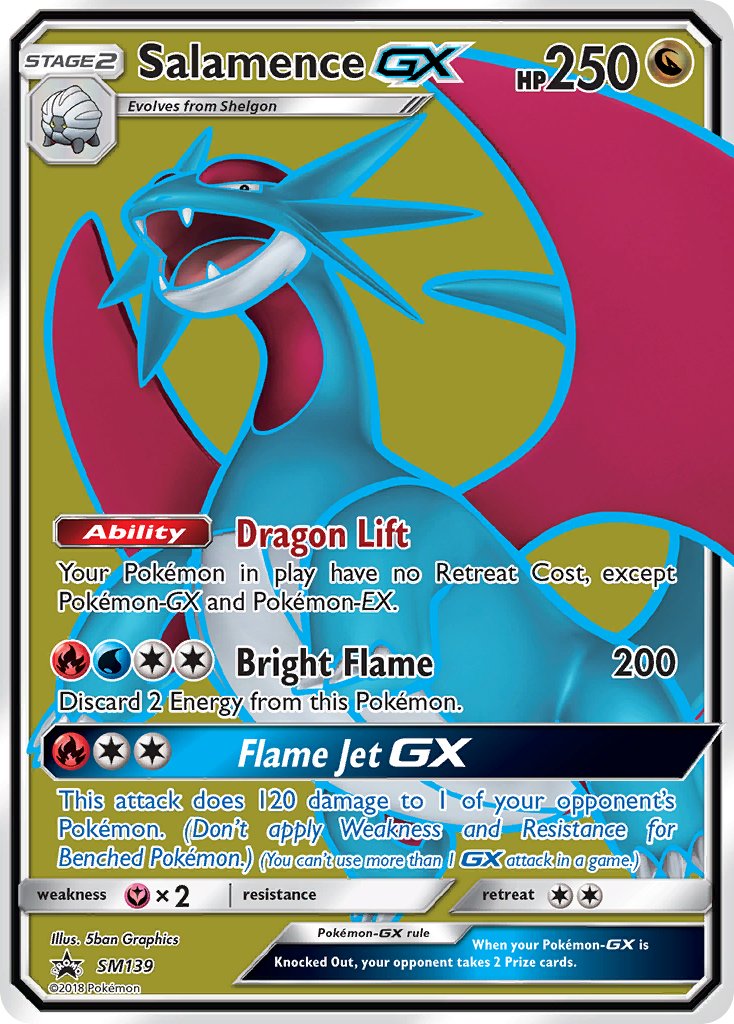 SM139 Salamence GX