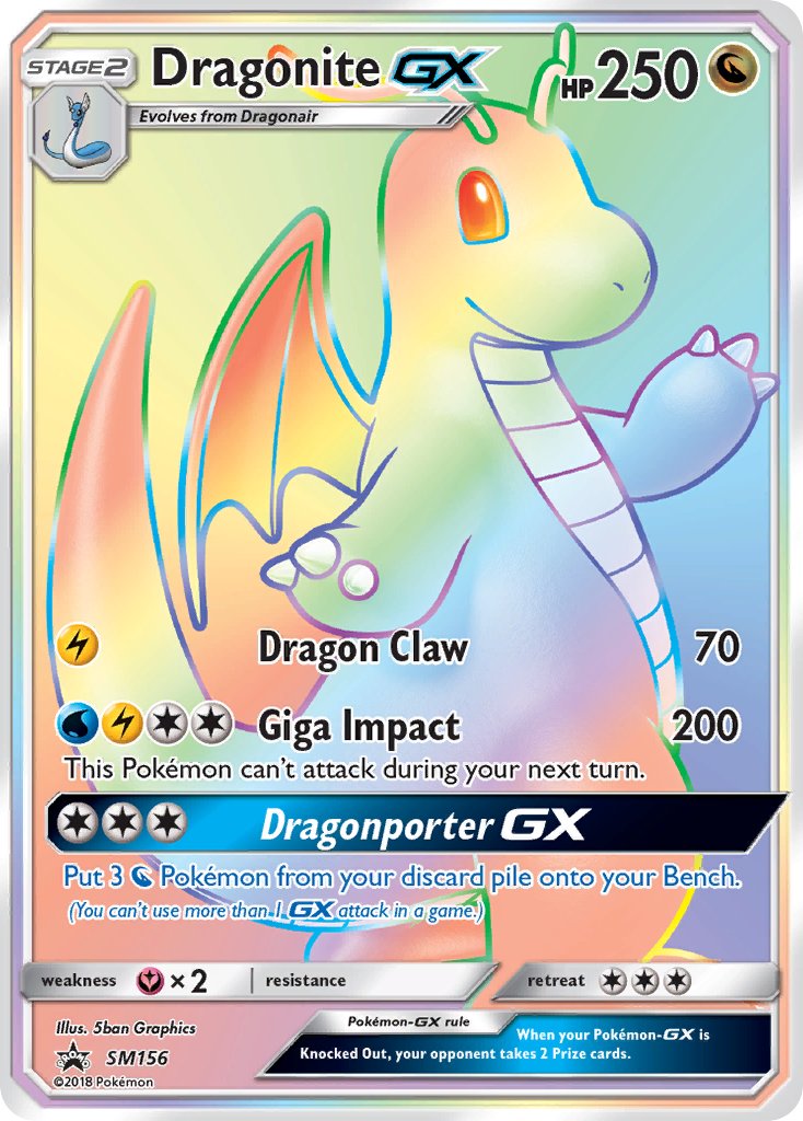 SM156 Dragonite GX