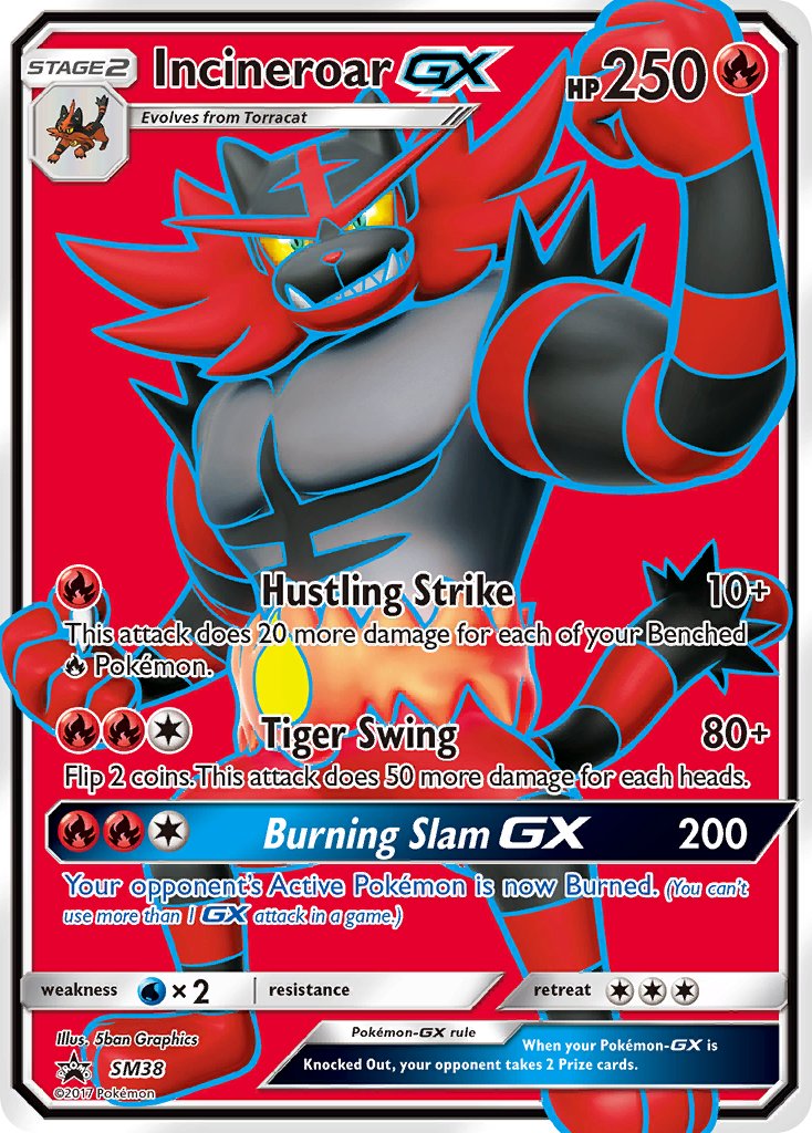 SM038 Incineroar GX