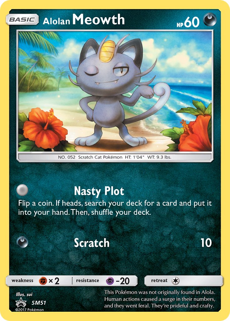 SM051 Alolan Meowth