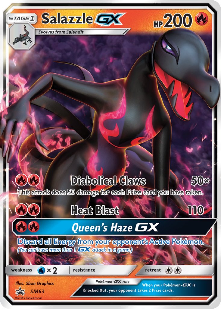 SM063 Salazzle GX