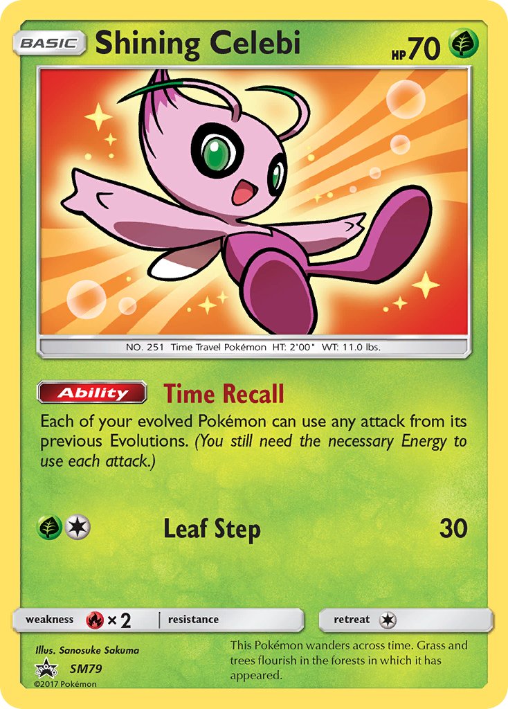 SM079 Shining Celebi