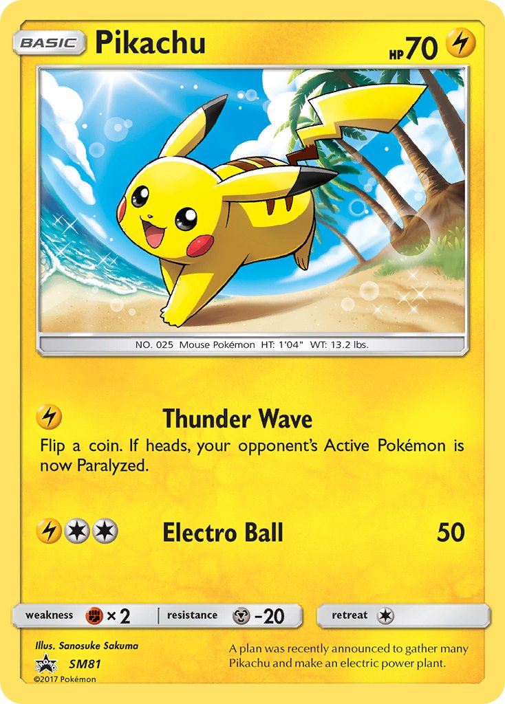 SM081 Pikachu