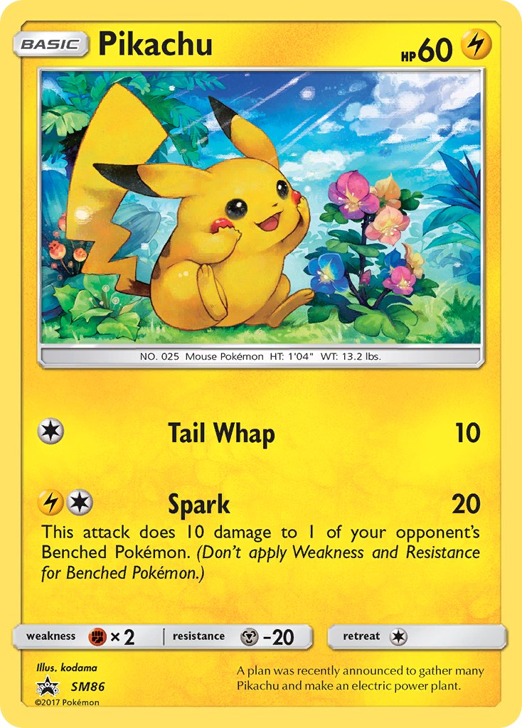 SM086 Pikachu