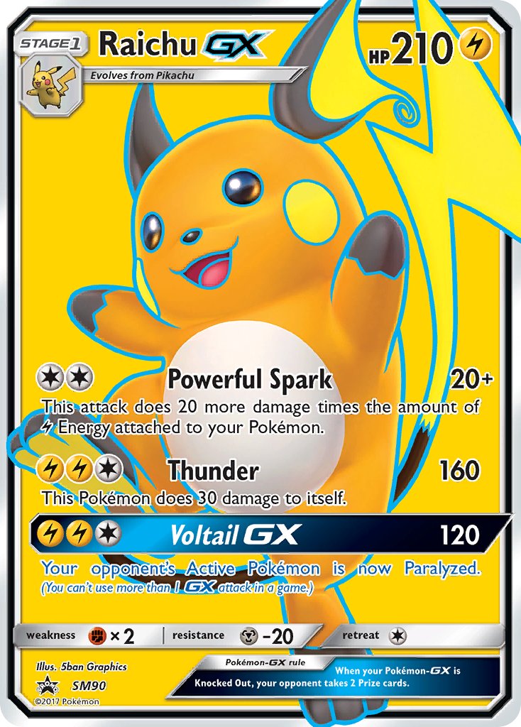 SM090 Raichu GX