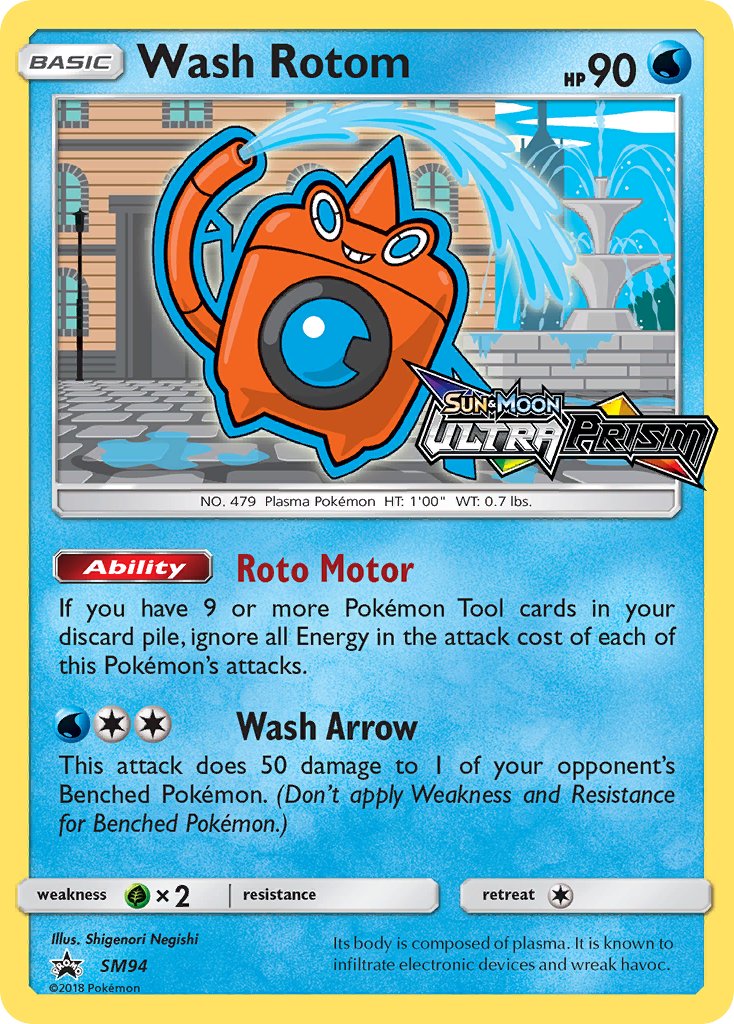 SM094 Wash Rotom