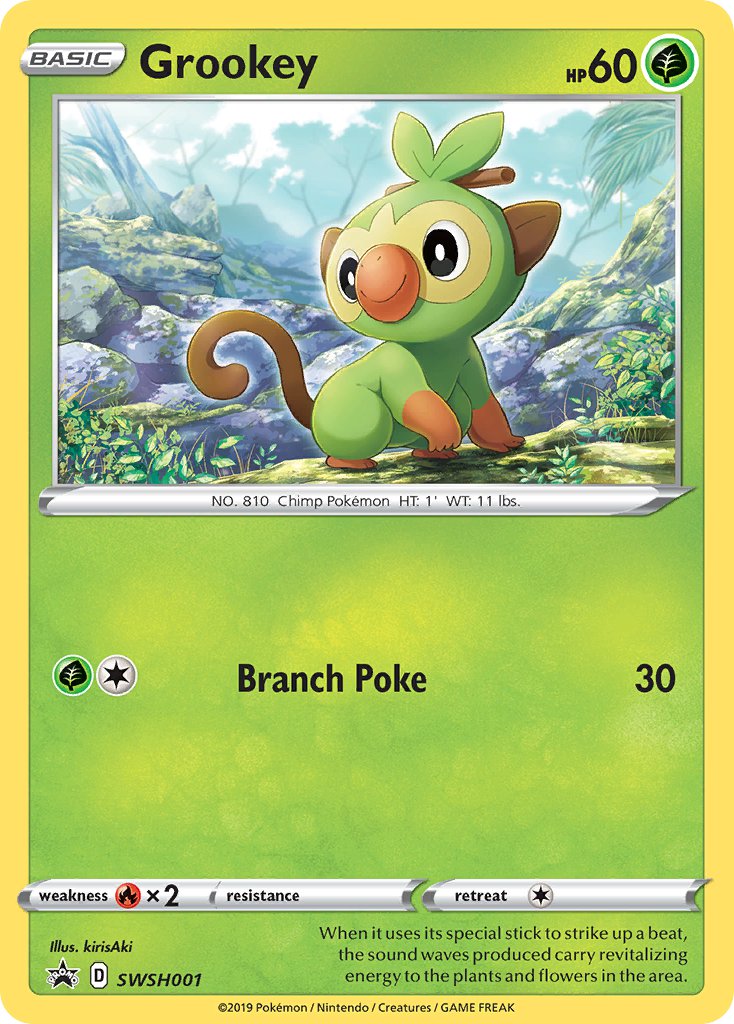 SWSH001 Grookey