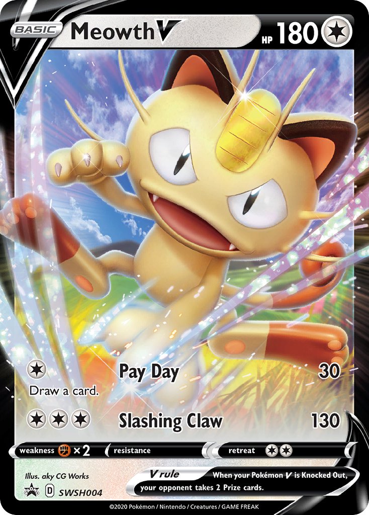 SWSH004 Meowth V