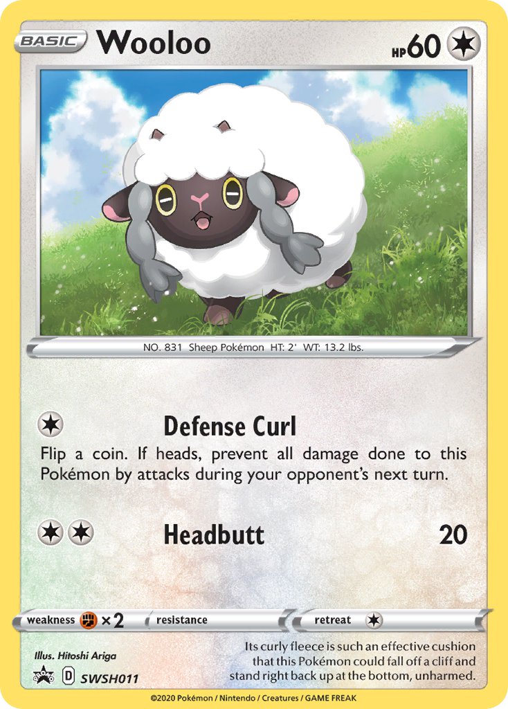 SWSH011 Wooloo